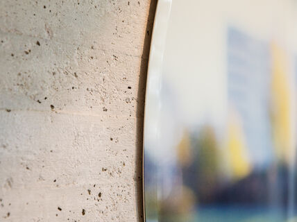 Detail of an artwork from Dipoli building / Photo by Aalto University, Mikko Raskinen