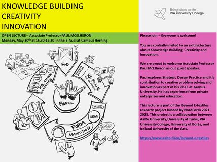 Beyond e-Textiles, Iterative workshop 3, Public lecture