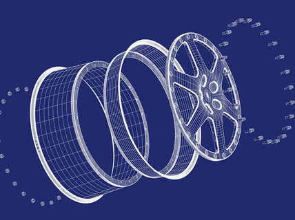 parametric CAD blueprint
