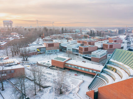 Väre building in Otaniemi campus