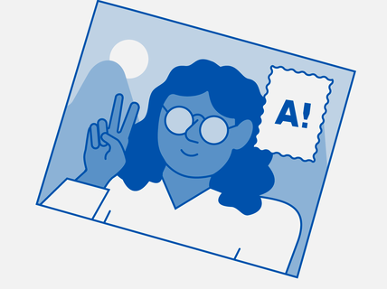 Student guide illustration, exchange studies