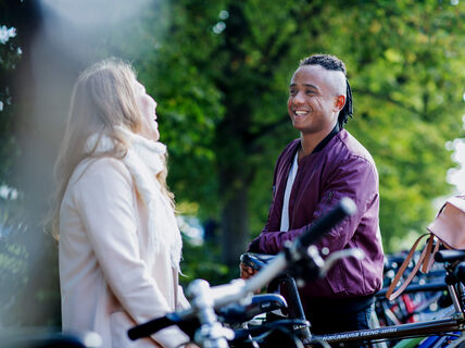 People at Aalto campus