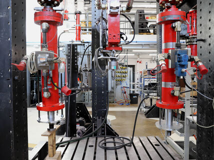 A view inside the Solid Mechanics Laboratory