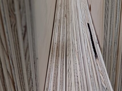 close up photo of plywood panels