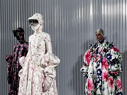 Fluffy, colourful design by fashion design graduate Tuuli-Tytti Koivula, Aalto University