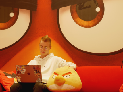 School of Business student Karol Lukaszewski