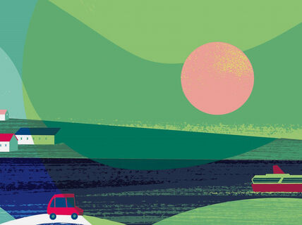 kuvituskuva vihreästä vedystä