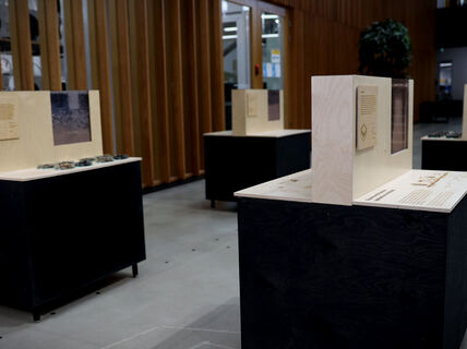 Exhibition boxes Biochar Project