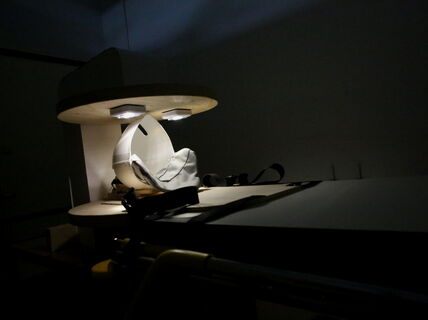 Liikuteltavan magneettikuvauslaitteen prototyyppi.