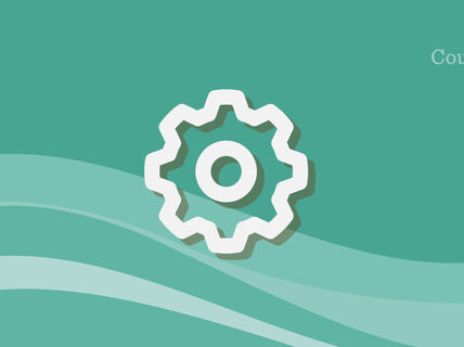 Course feedback illustration, a gear