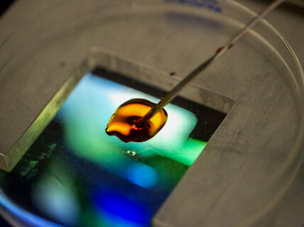 Aalto CHEM HealthTech litography projection.