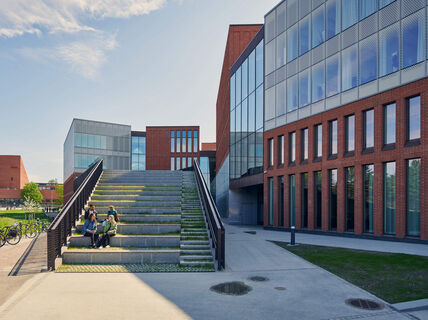 Aalto University School of Business main building from the outside