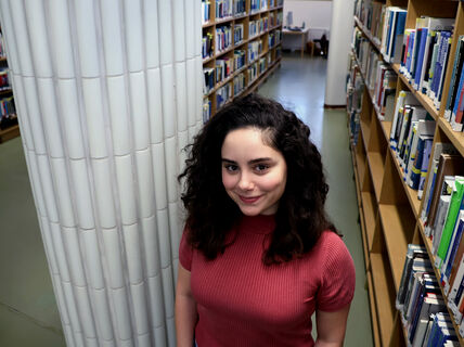 Matilde Costa at the learning centre