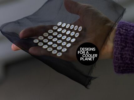 Designer Noora Yau's shimmering wood chrystals. Photo: Mikko Raskinen