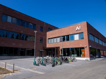 Main entrance to the Viima building