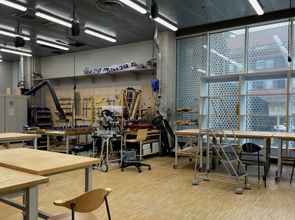 General image of multi-material workshop.
