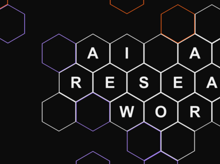 A banner that says "AI and Research Work"