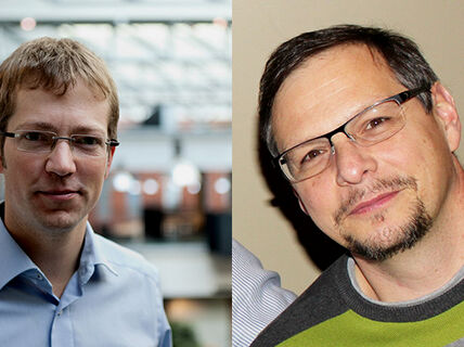 Peter Liljeroth (l.) and Orlando Rojas (r.) will explore and fabricate completely new materials with their ERC Advanced Grants.