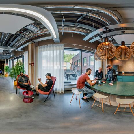 Startup-yhteisön tiloja