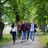 Students outside at Otaniemi campus