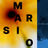 Three-part image: yellow flower and text Marsio on the left, image of Aino-Marsio-Aalto in the middle, Aalto logo on the right