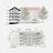 Thumbnail of Two section drawings of residential buildings with four floors each. Trees and a small building in the background.
