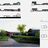 Thumbnail of Facades, sections and a rendering of modern buildings with green lawns, trees, and brick pathways.
