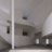 Thumbnail of Modern interior with curved white walls and a central column. Open spaces and minimalistic design.