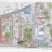 Thumbnail of A site plan showing various buildings, green areas, and pathways. The layout includes trees and a small water feature.