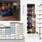 Thumbnail of Page of the work by Antero Heino. Collage of colourful living room rendering with blue sofa and technical building facade and section drawings