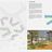 Thumbnail of Architectural board with grey site plan, diagram in bright blue and green and courtyard visualisation. A page from the work by Leonie Theubet.