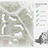 Thumbnail of Architectural site plan with housing blocks in a green park, green and white diagrams and an axonometric view of a building on the right. A page from the work by Iiris Moisio.
