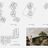 Thumbnail of Architectural floor plans and a view from the roof top garden with a woman standing in the garden. A page from the work by Iiris Moisio.