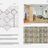Thumbnail of Architectural layout with detailed floor plan, interior view of a flat with dog, and facade. Page from the work by Yukiha Asano.