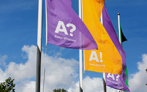 Aalto-yliopisto, liput / kuvaaja: Aino Huovio