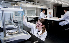 Students in laboratory
