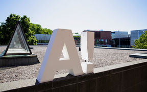 Aalto logo at the Otaniemi campus