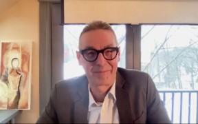 Otto Scharmer, Senior Lecturer in the MIT Sloan School of Management and Tuomas Auvinen, Champion of Radical Creativity at Aalto University.