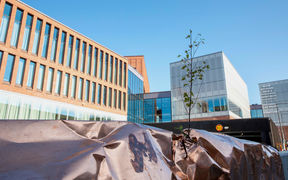 Artwork outside Väre building