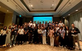 Aalto alumni and friends at an alumni event in Ho Chi Minh City in Vietnam on 11th November 2024.