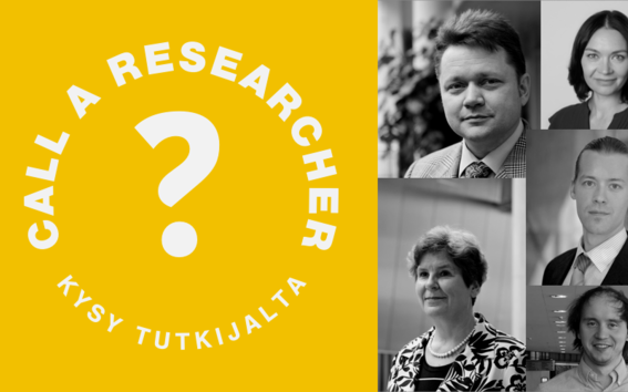 Call a Researcher Kysy tutkijalta 10-14 Feb 2020
