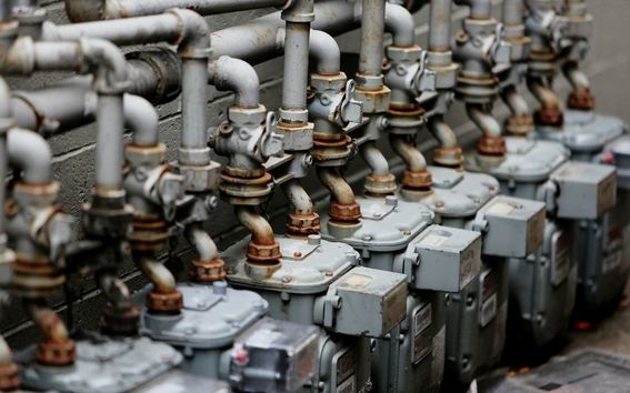 Lukuisia kaasuputkia