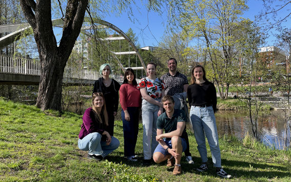 Some members of the TCN lab visiting Heureka museum.