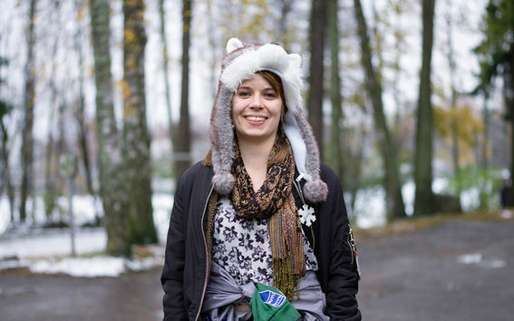 Aalto-yliopisto, Otaniemi stories: Aino Niinivirta, ympäristötekniikan opiskelija, Lappeenrannan teknillinen yliopisto / Kuvaaja: Sinikoski