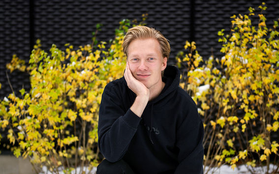 Aalto-yliopisto, Otaniemi stories: Ari-Pekka Härkönen, tietotekniikan opiskelija / Kuvaaja: Sinikoski