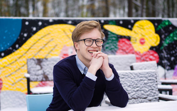 Aalto-yliopisto, Otaniemi stories: Aleksi Hämäläinen, tietotekniikan opiskelija / Kuvaaja: Sinikoski