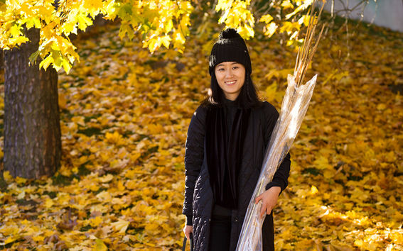 Aalto University, Otaniemi stories: Xiaoyu Ji, student of Design / Photographer: Sinikoski