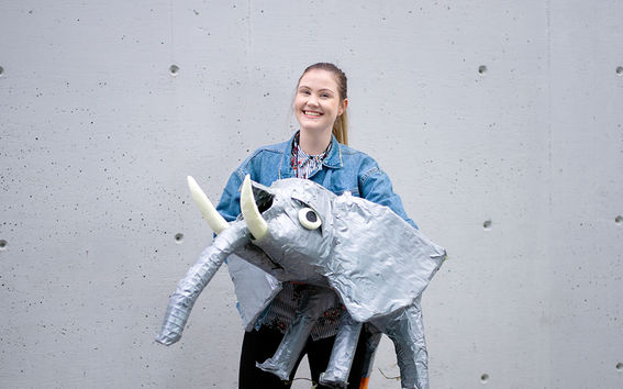 Aalto-yliopisto, Otaniemi stories: Anna Rekola, Design Factory, työharjoittelija / Kuvaaja: Sinikoski