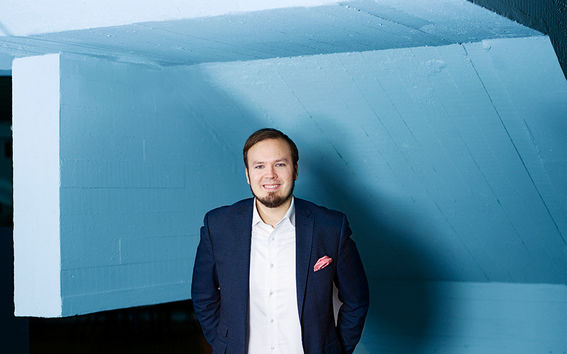 Aalto-yliopisto, Otaniemi stories: Robert Salvén, digitaalinen kommunikaatio / Kuvaaja: Sinikoski