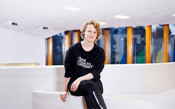 Aalto-yliopisto, Otaniemi stories: Noora Vänttinen, AYY:n hallituksen puheenjohtaja 2018 / Kuvaaja: Sinikoski